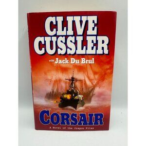 Corsair Clive Cussler & Jack Du Brul 2009 Hardcover Oregon Files Pre-Owned